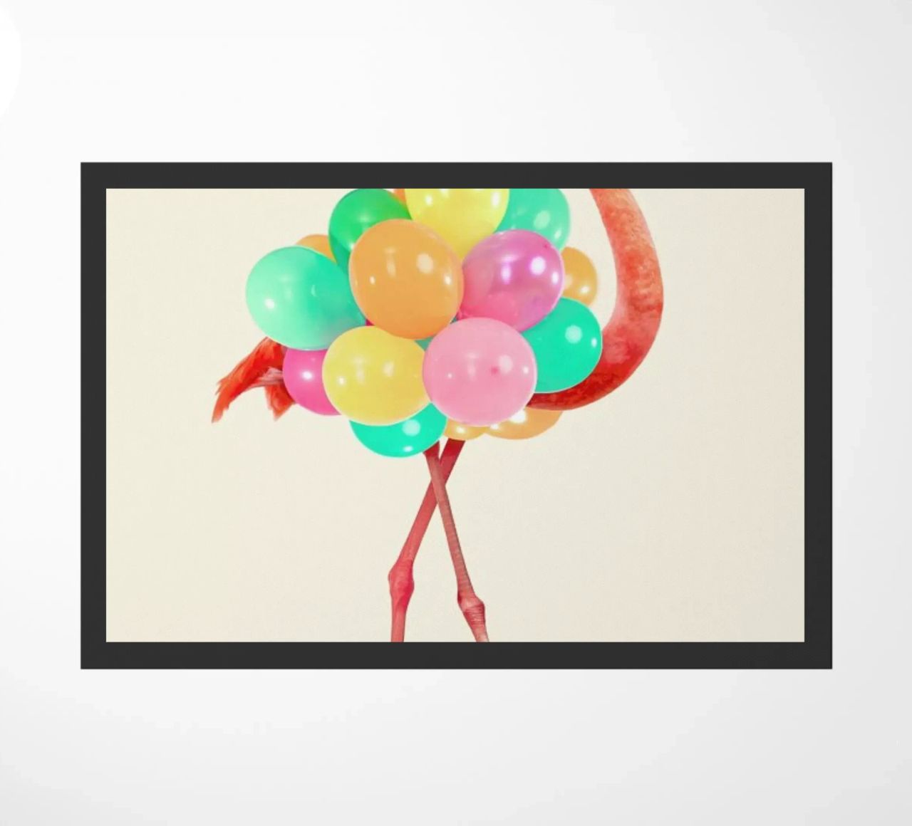 Flamingo Party zerbino da Paul Fuentes Design