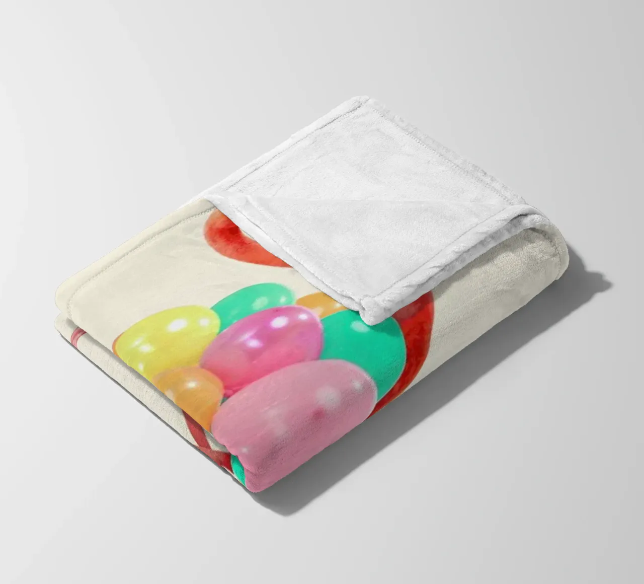 Flamingo Party coperta in pile da Paul Fuentes Design