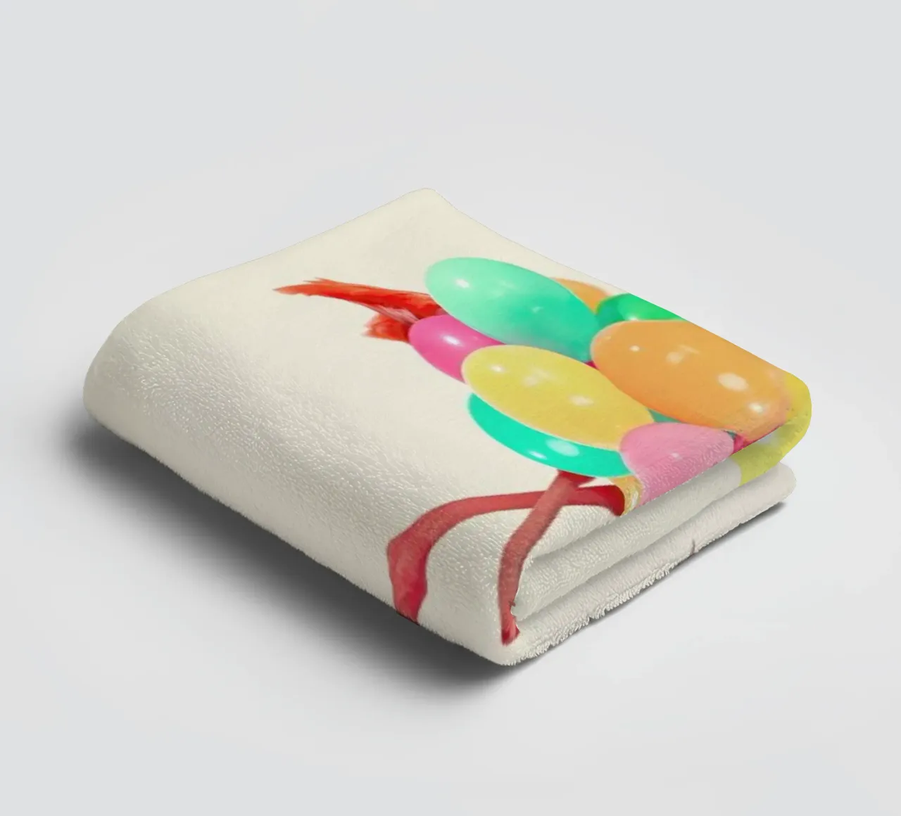 Flamingo Party asciugamano da bagno da Paul Fuentes Design