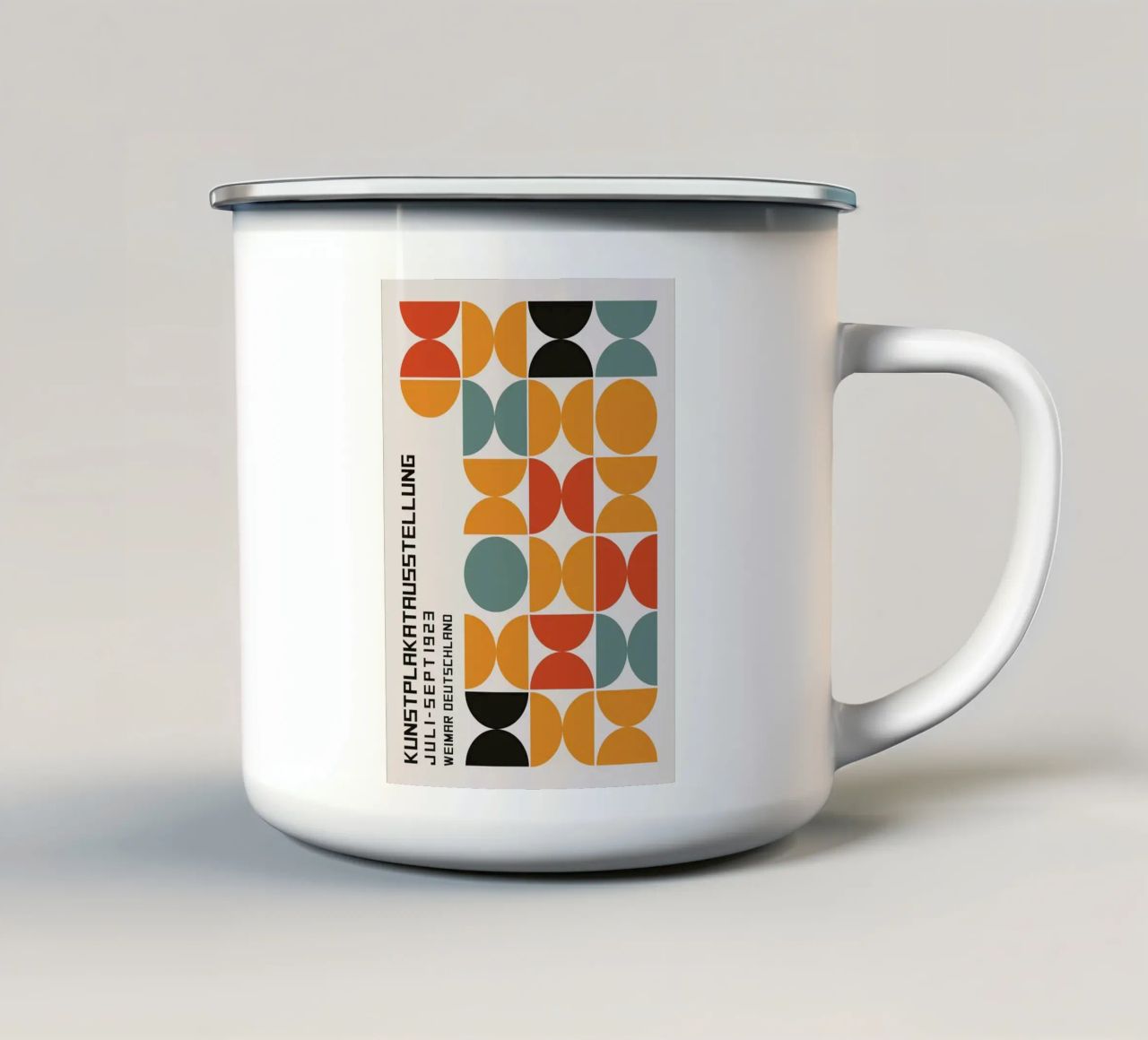 Bauhaus 1211 tazza in smalto da Dale Edward YoungJr