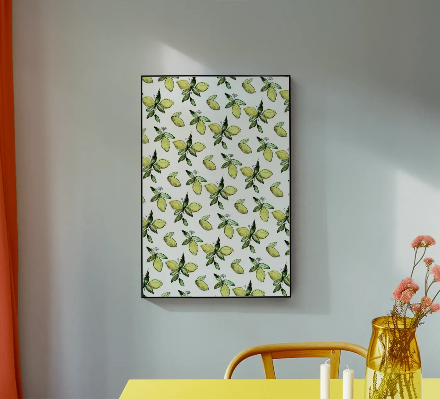 Citrus acryl van Sabrina Ziegenhorn