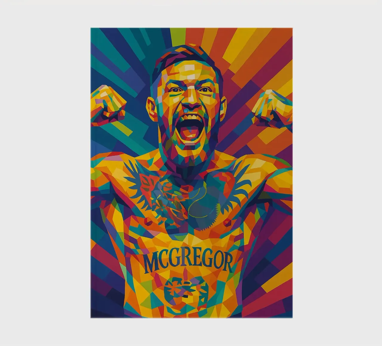 Conor McGregor notebook by HopeStudio