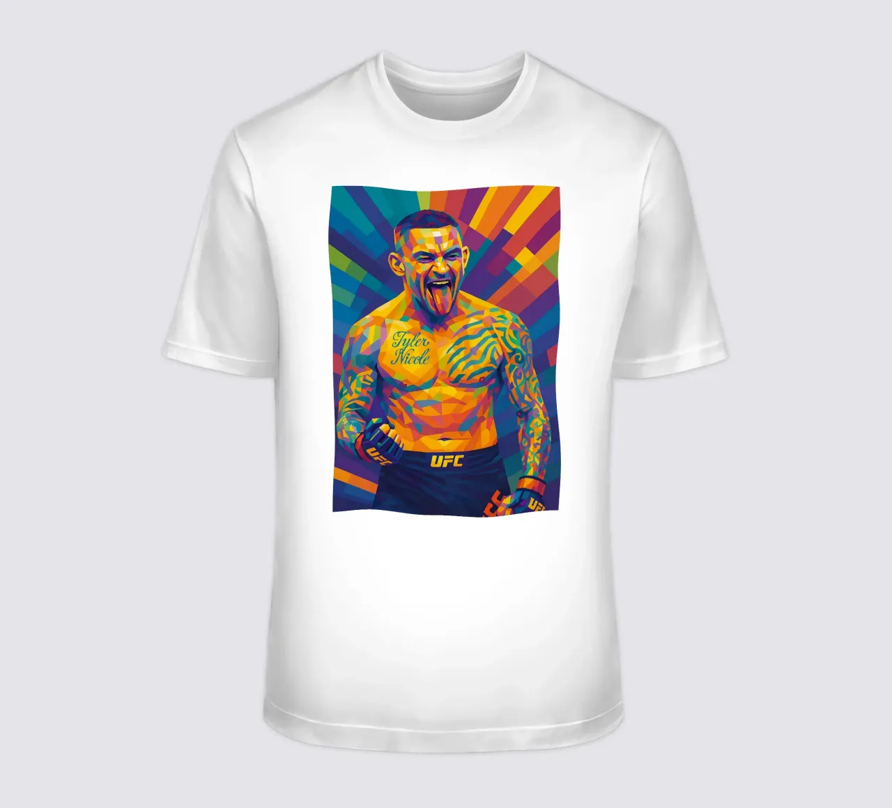 Dustin Poirier t-shirt da HopeStudio