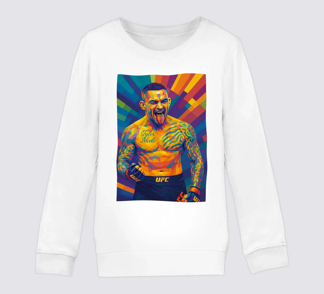 Dustin Poirier felpa bambino da HopeStudio