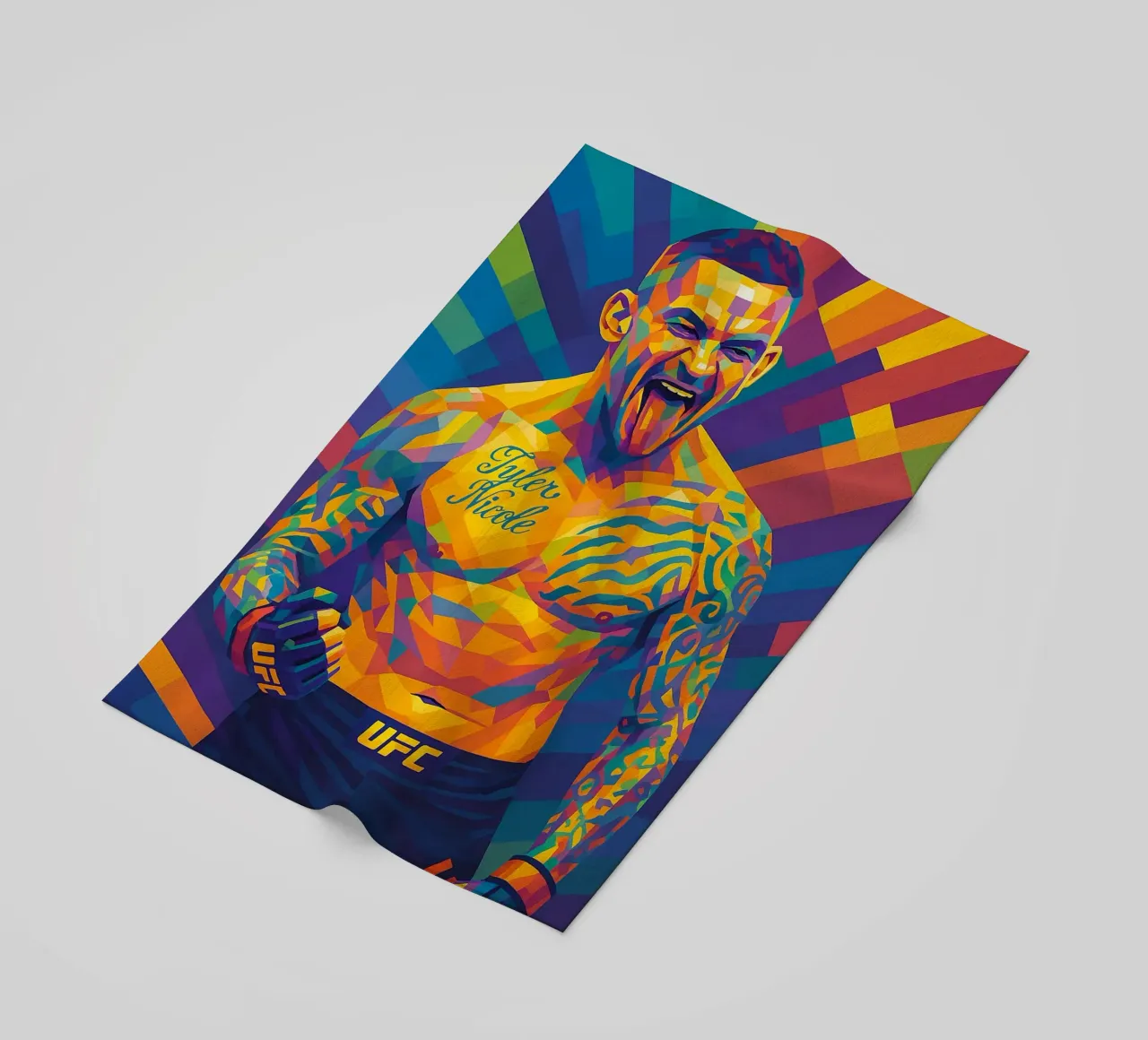 Dustin Poirier telo mare da HopeStudio
