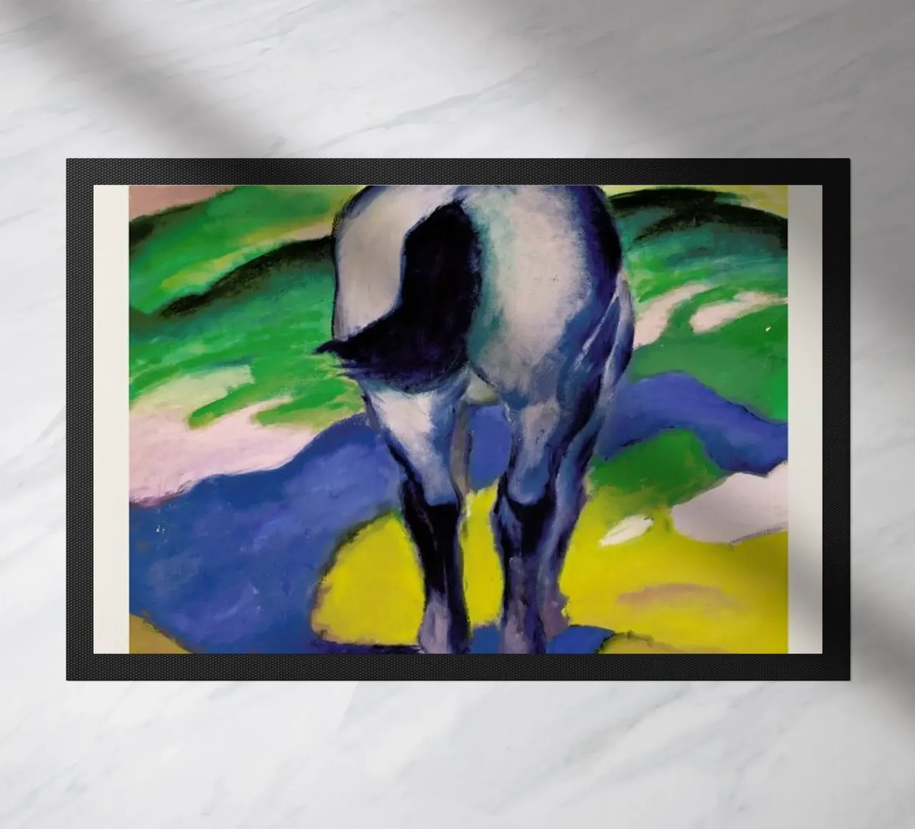 Franz Marc - Blaues Pferd II zerbino da ARTOTHEK