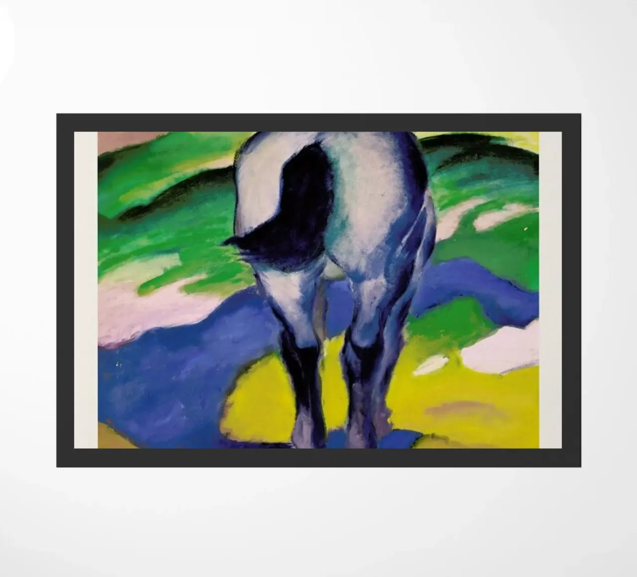 Franz Marc - Blaues Pferd II zerbino da ARTOTHEK
