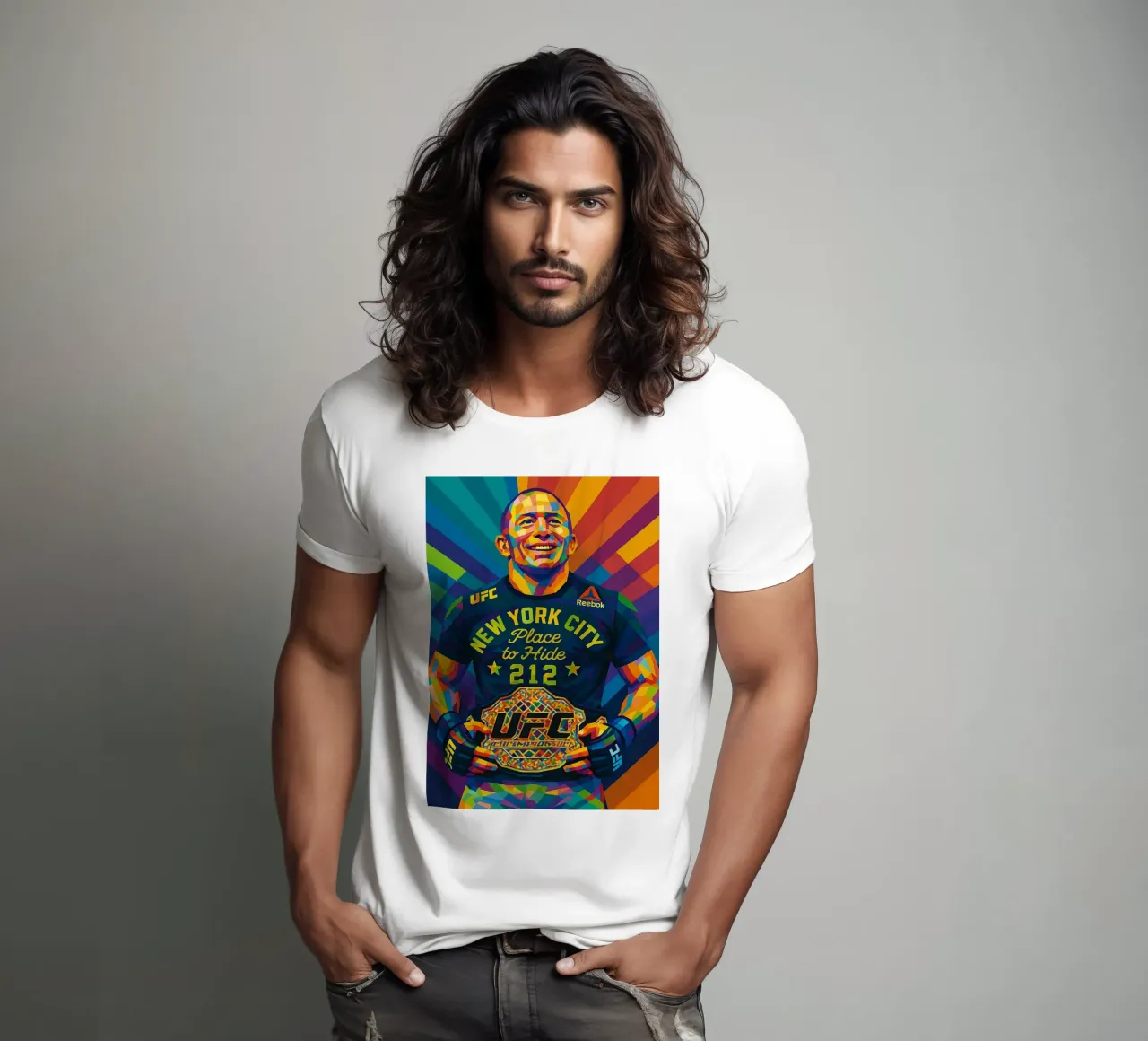 Georges St-Pierre t-shirt da HopeStudio