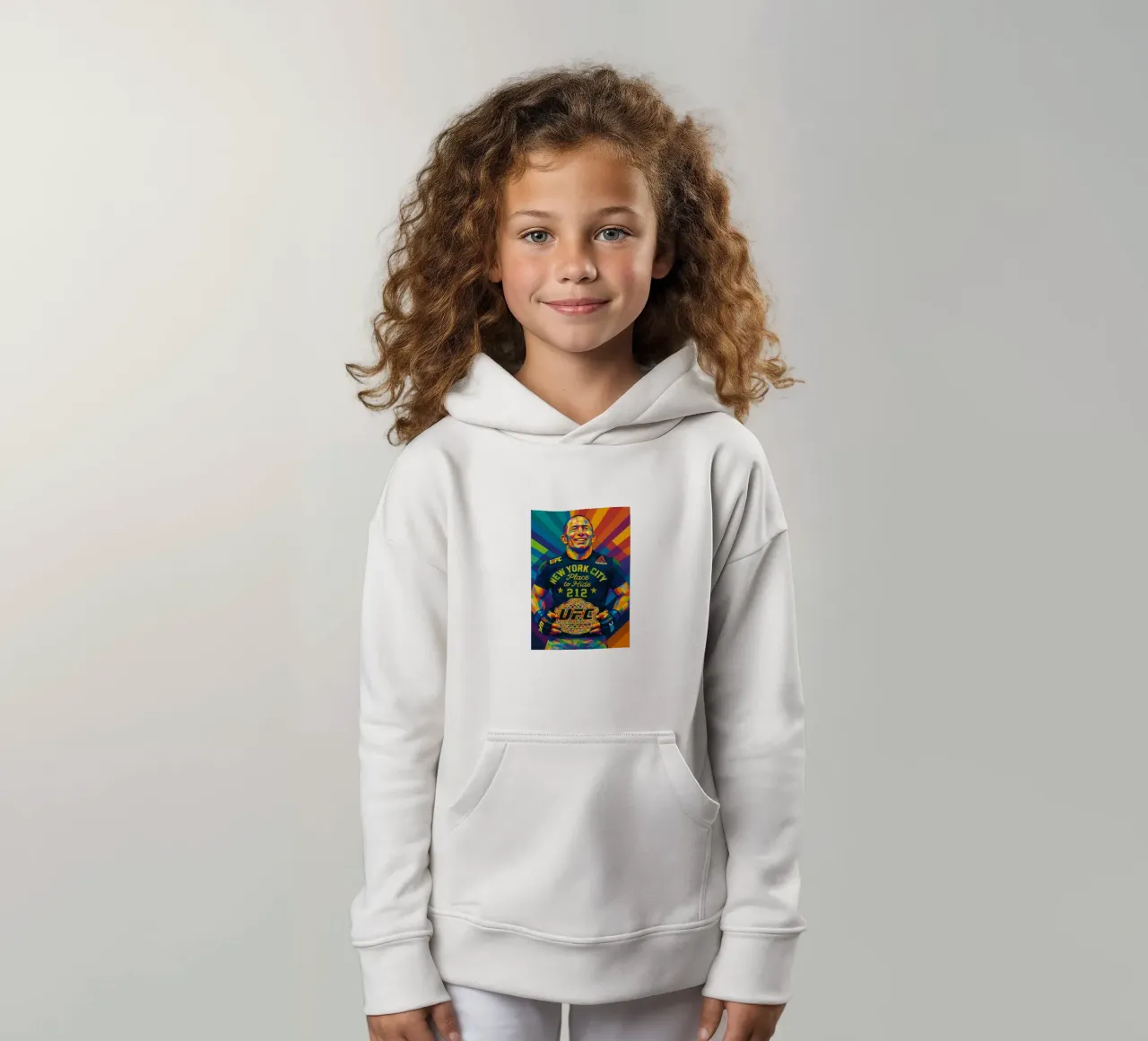 Georges St-Pierre felpa bambino con cappuccio da HopeStudio