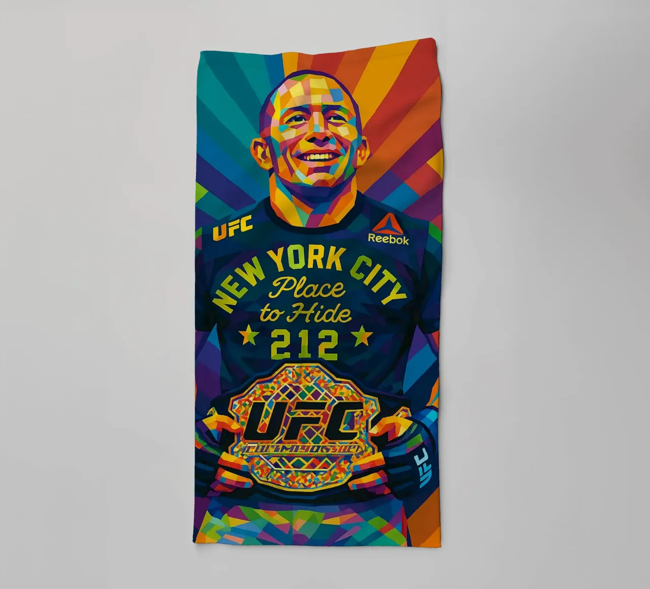 Georges St-Pierre asciugamano da bagno da HopeStudio