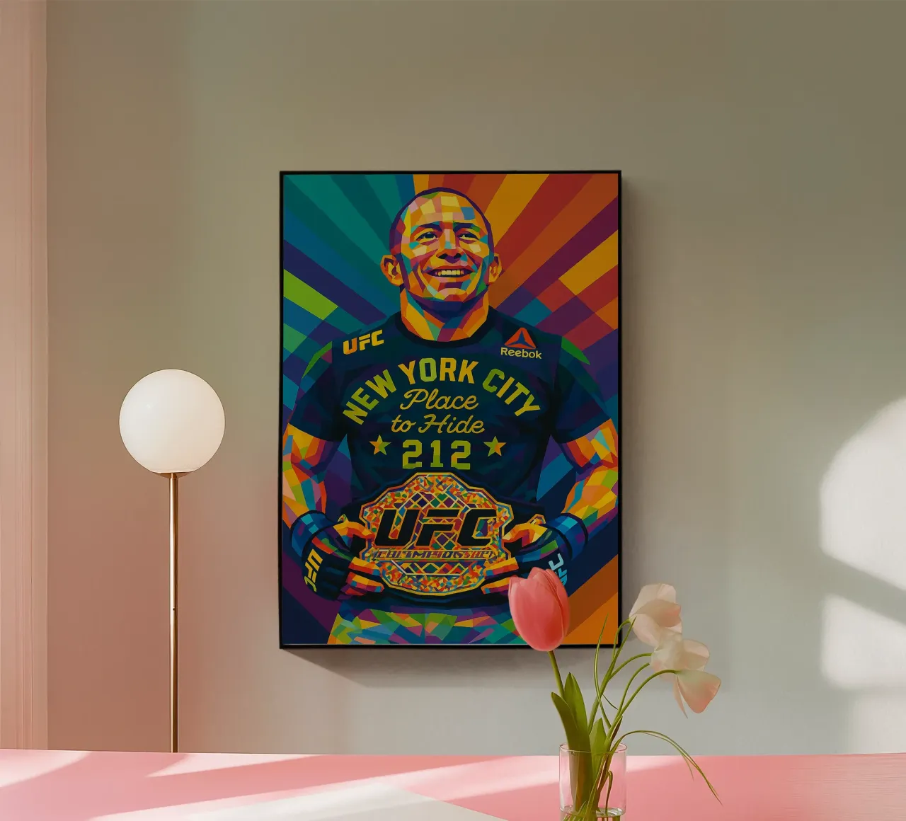 Georges St-Pierre plexiglass da HopeStudio