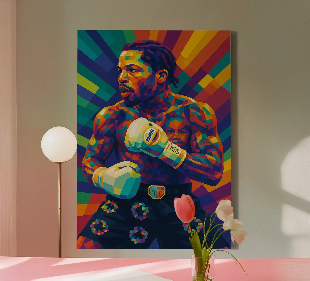 Gervonta Davis tela con Cornice a cassetta da HopeStudio