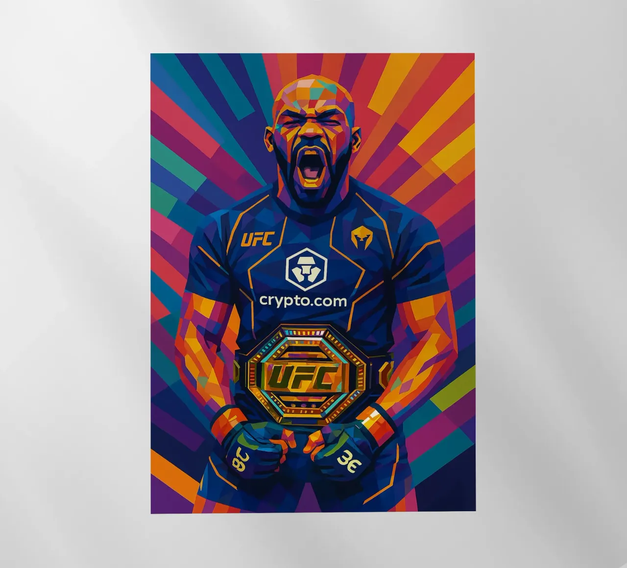 Jon Jones pellicola backlit da HopeStudio