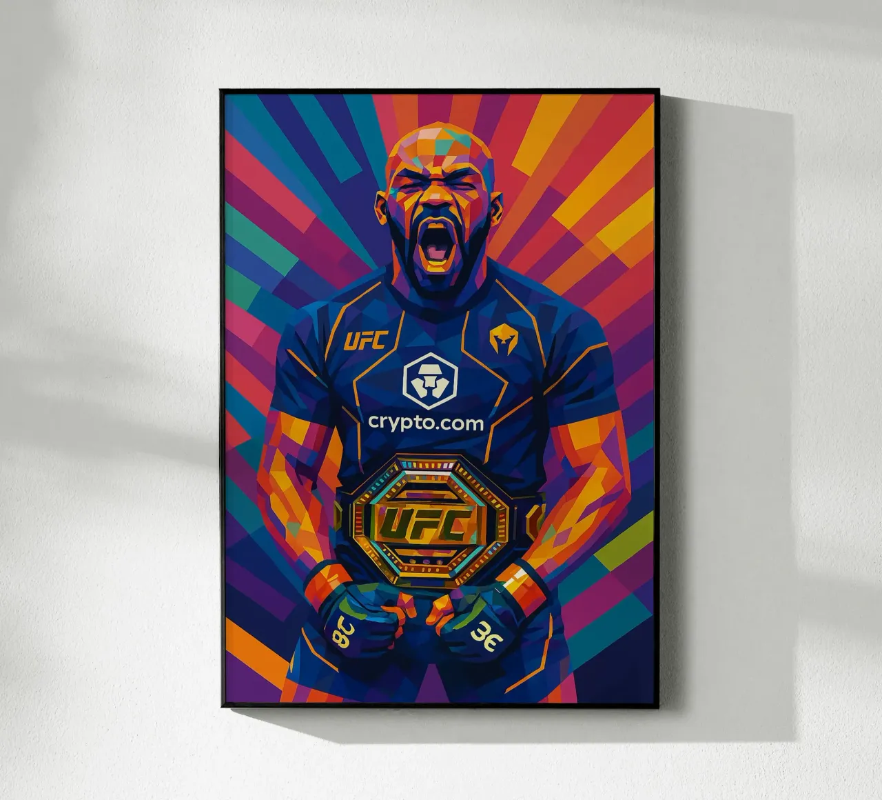 Jon Jones plexiglass da HopeStudio