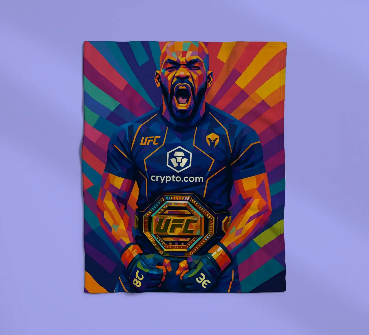 Jon Jones coperta in pile da HopeStudio