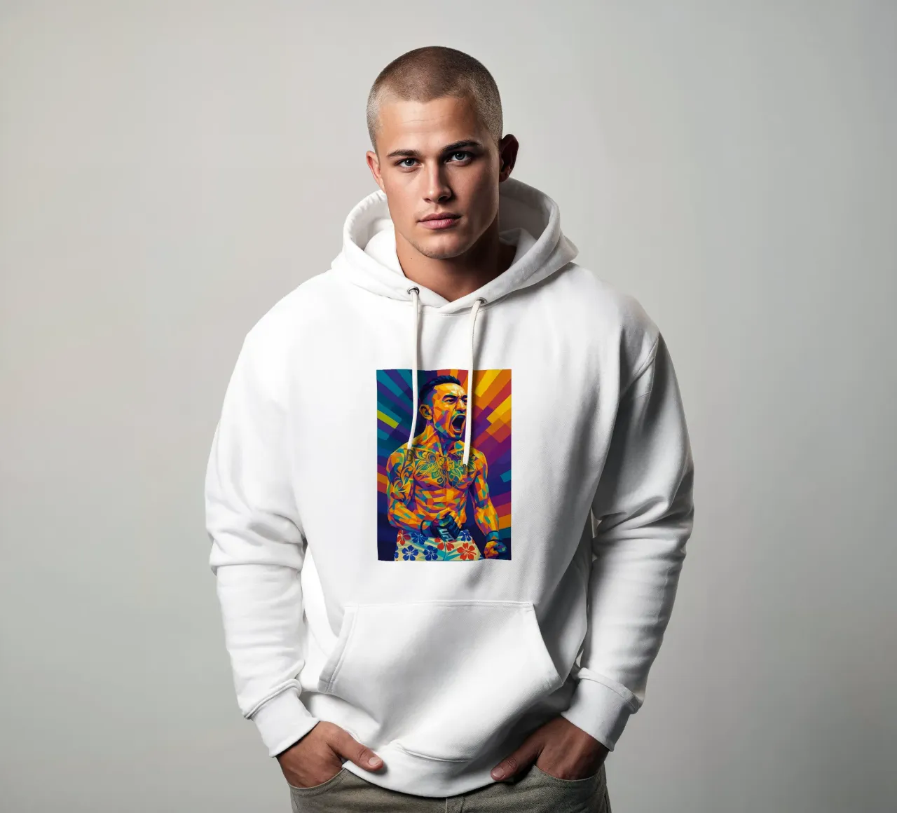 Max Holloway felpa con cappuccio da HopeStudio