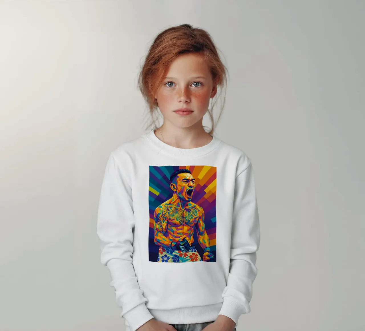 Max Holloway felpa bambino da HopeStudio