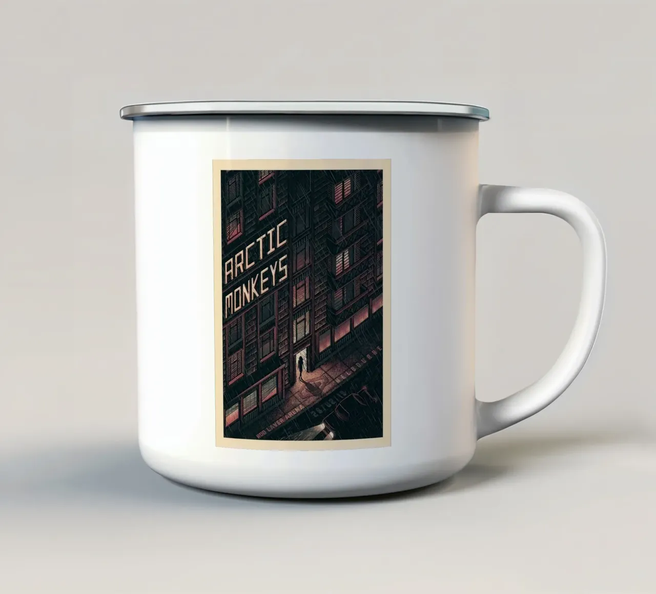 L'Hotel Arctic tazza in smalto da Alex happy shop