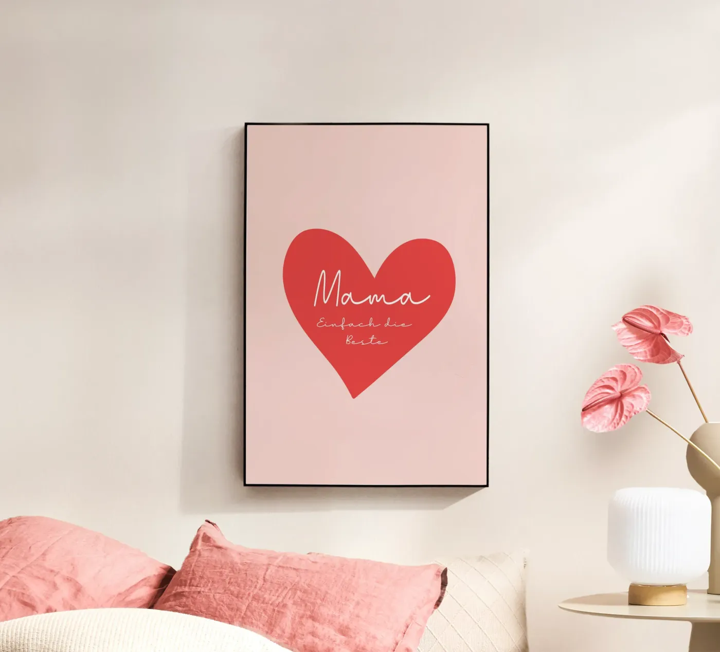Mama - Einfach die Beste plexiglass da Typo Designs