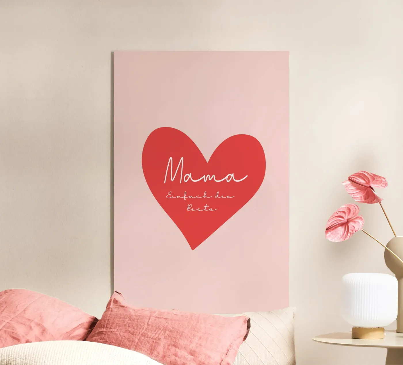 Mama - Einfach die Beste plexiglass da Typo Designs