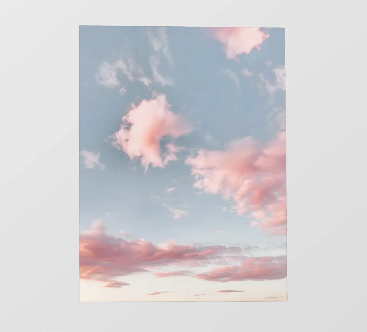 Cielo de algodón de azúcar lámina retroiluminada de Moon  Bloom