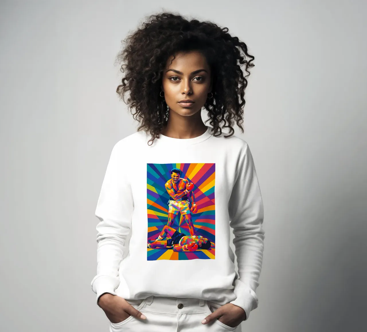 Muhammad Ali Sweatshirt von HopeStudio