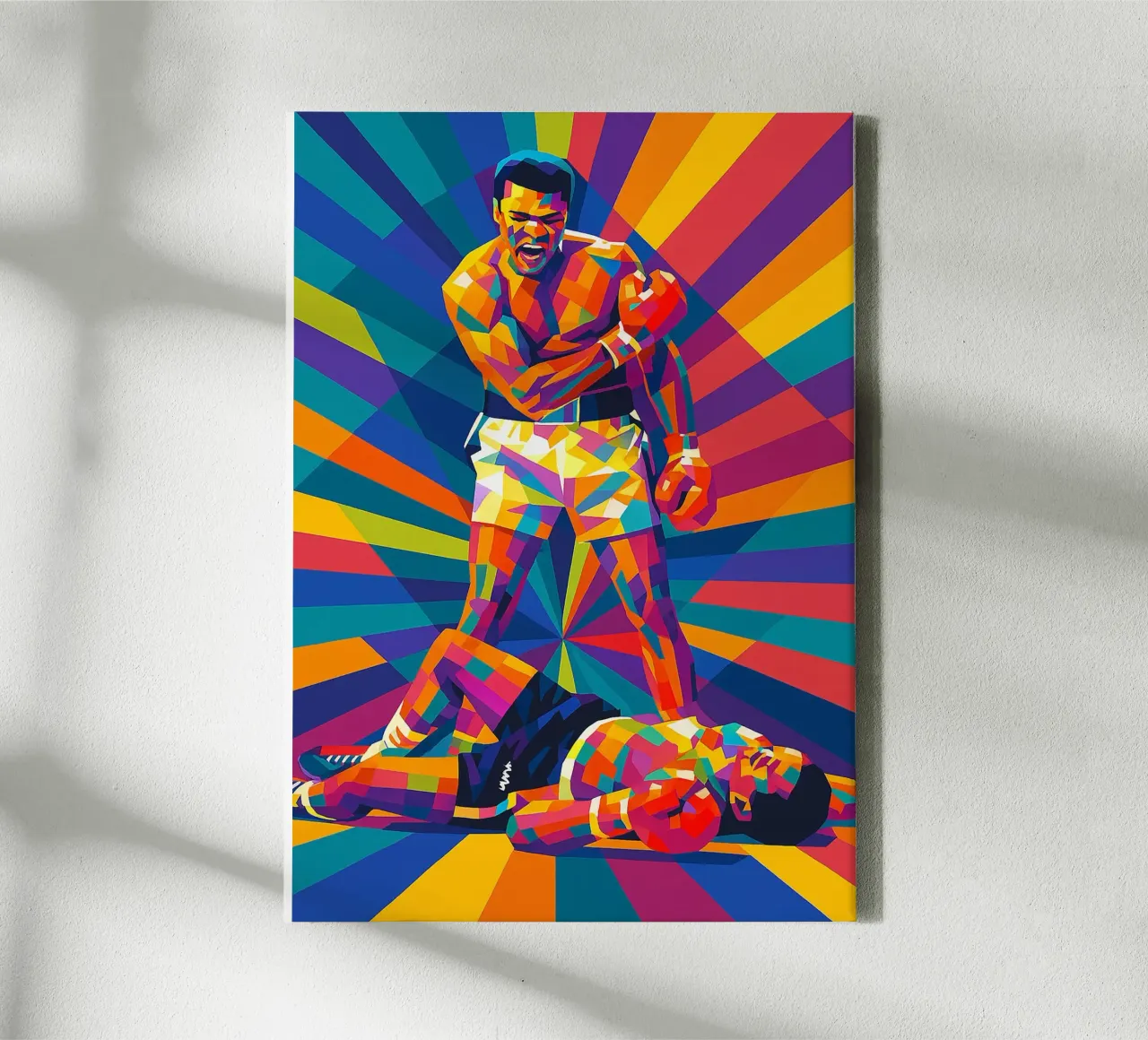Muhammad Ali tela con Cornice a cassetta da HopeStudio