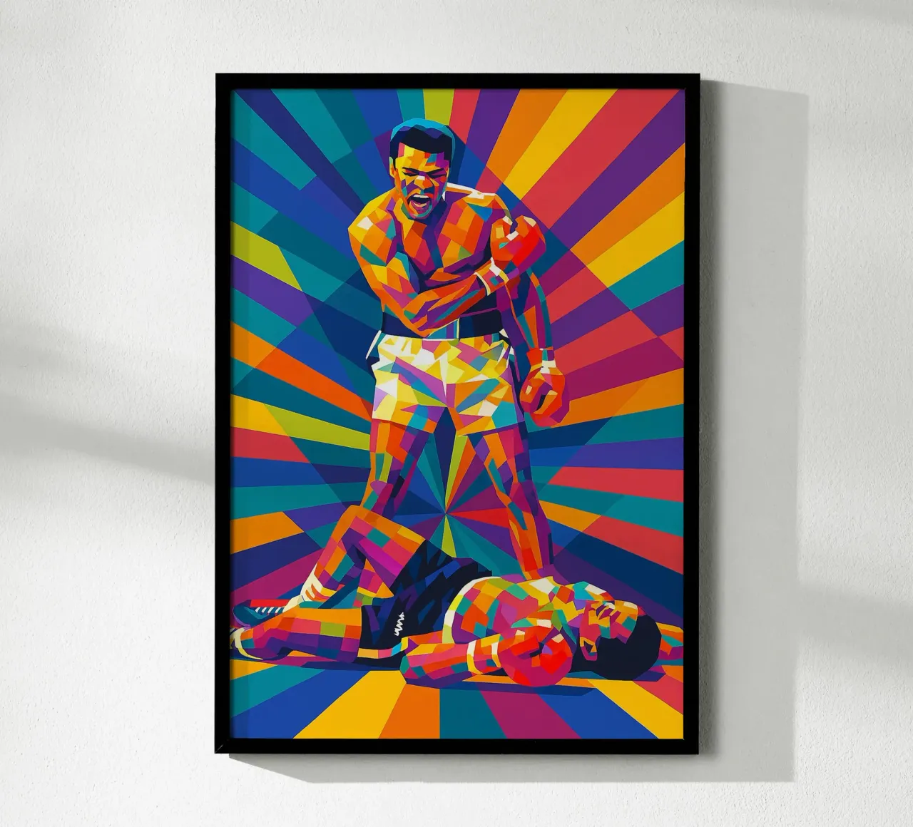 Muhammad Ali carta hahnemühle da HopeStudio