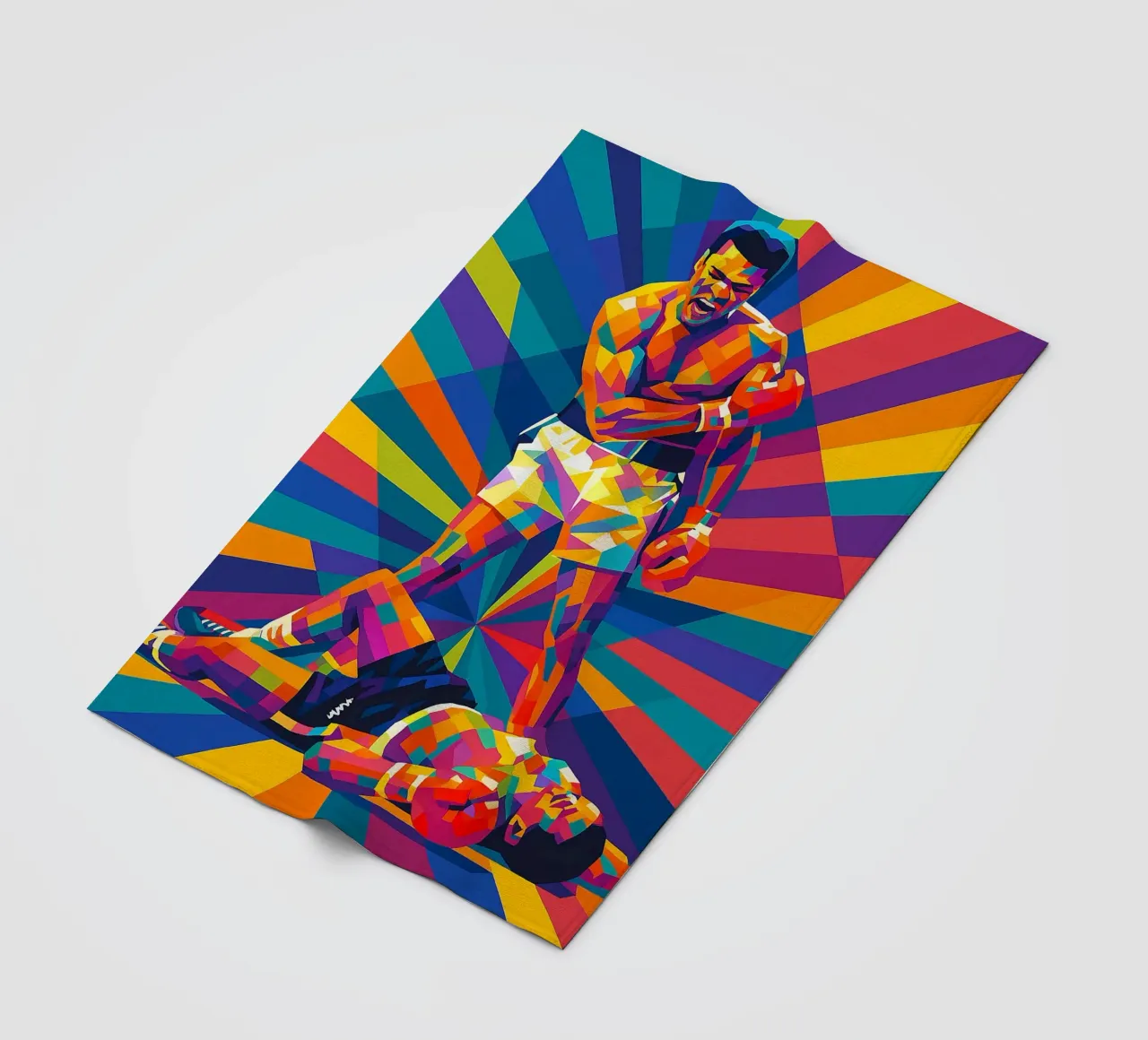 Muhammad Ali coperta in pile da HopeStudio