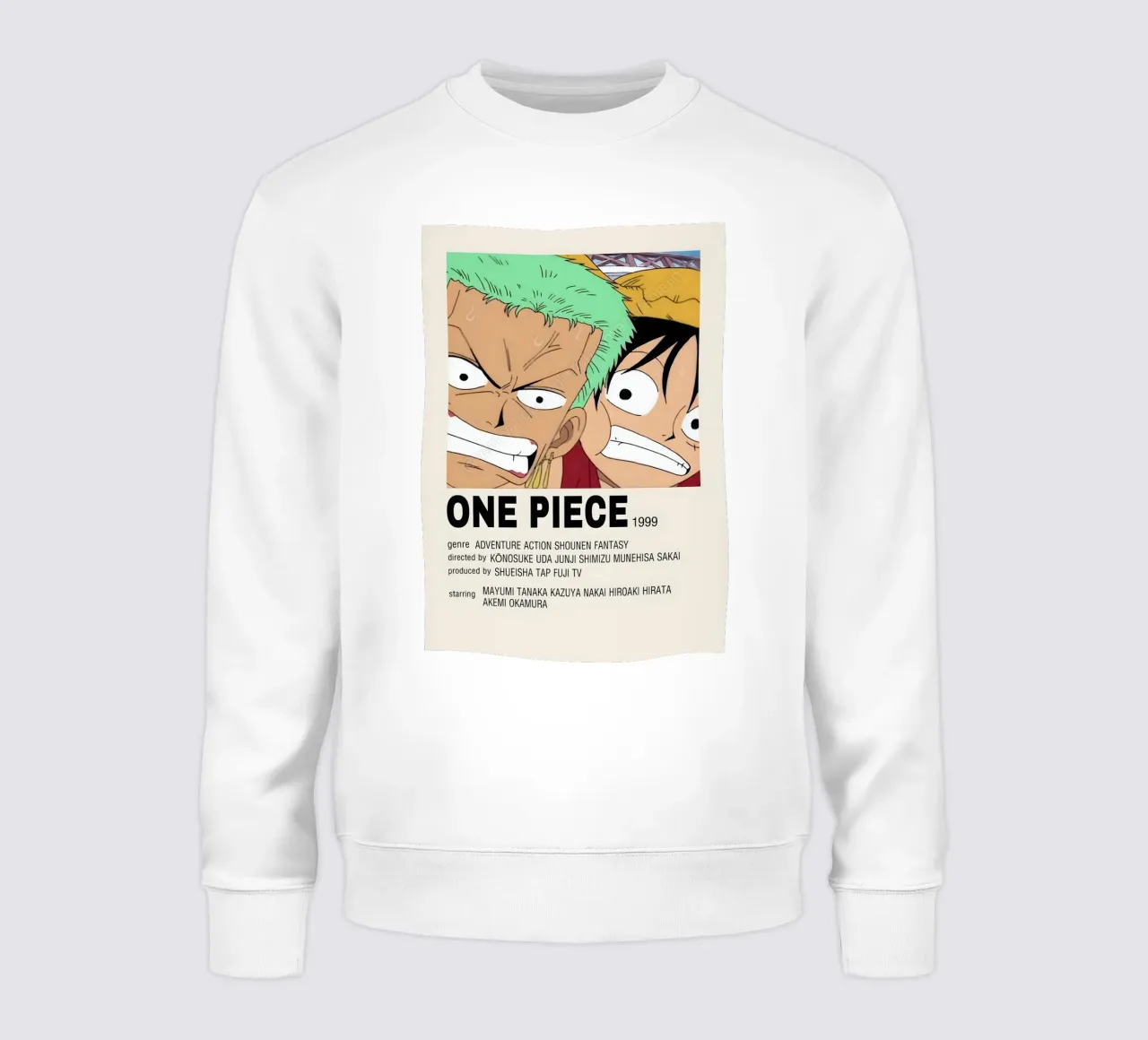 ONE PIECE 1999 felpa da Totoya