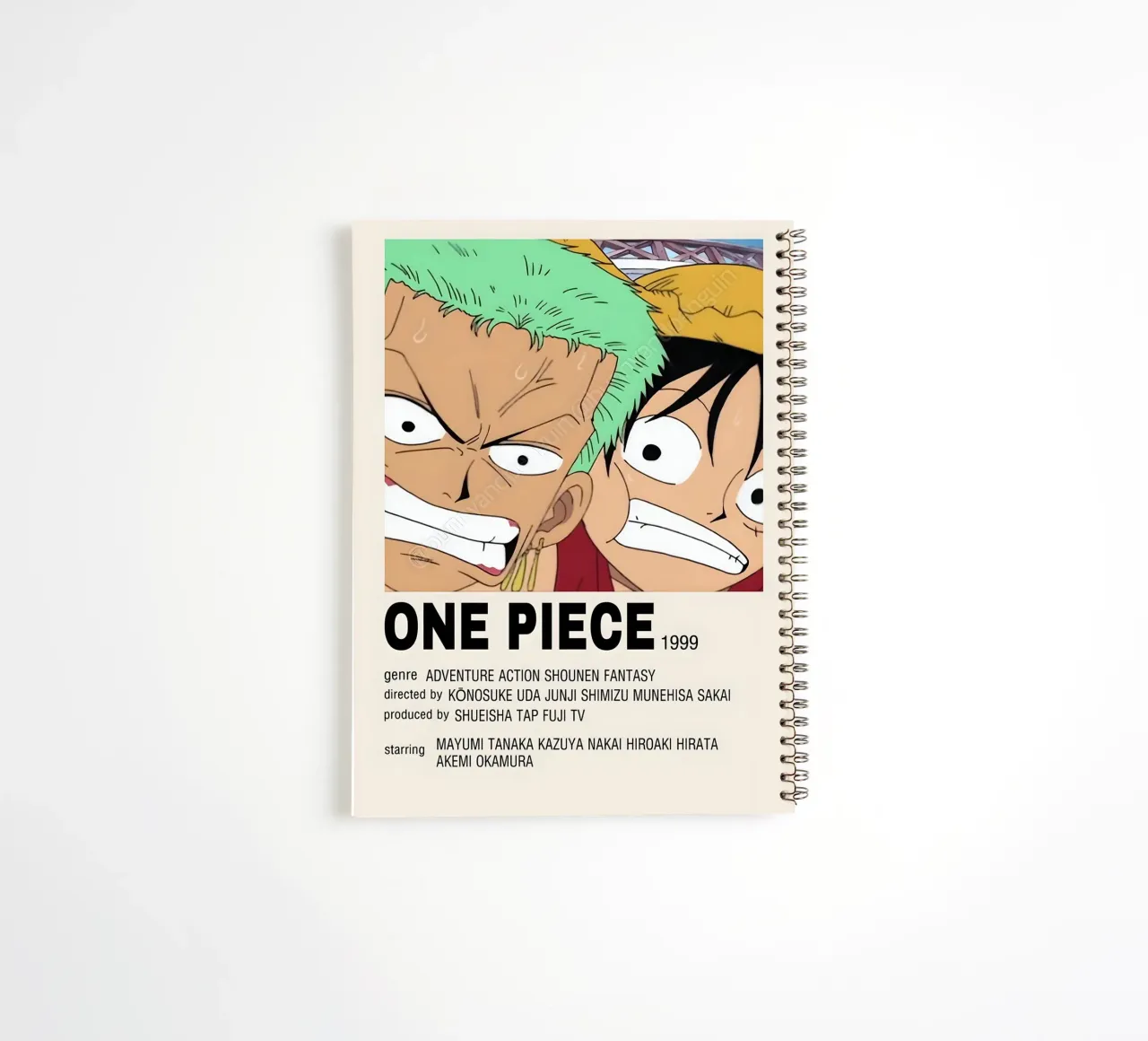 ONE PIECE 1999 spiral notebook by Totoya