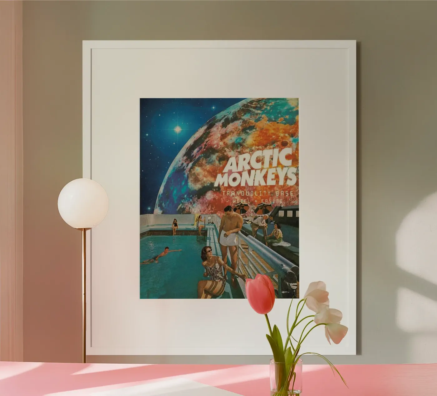 Arctic Space Pool poster by Alex happy shop