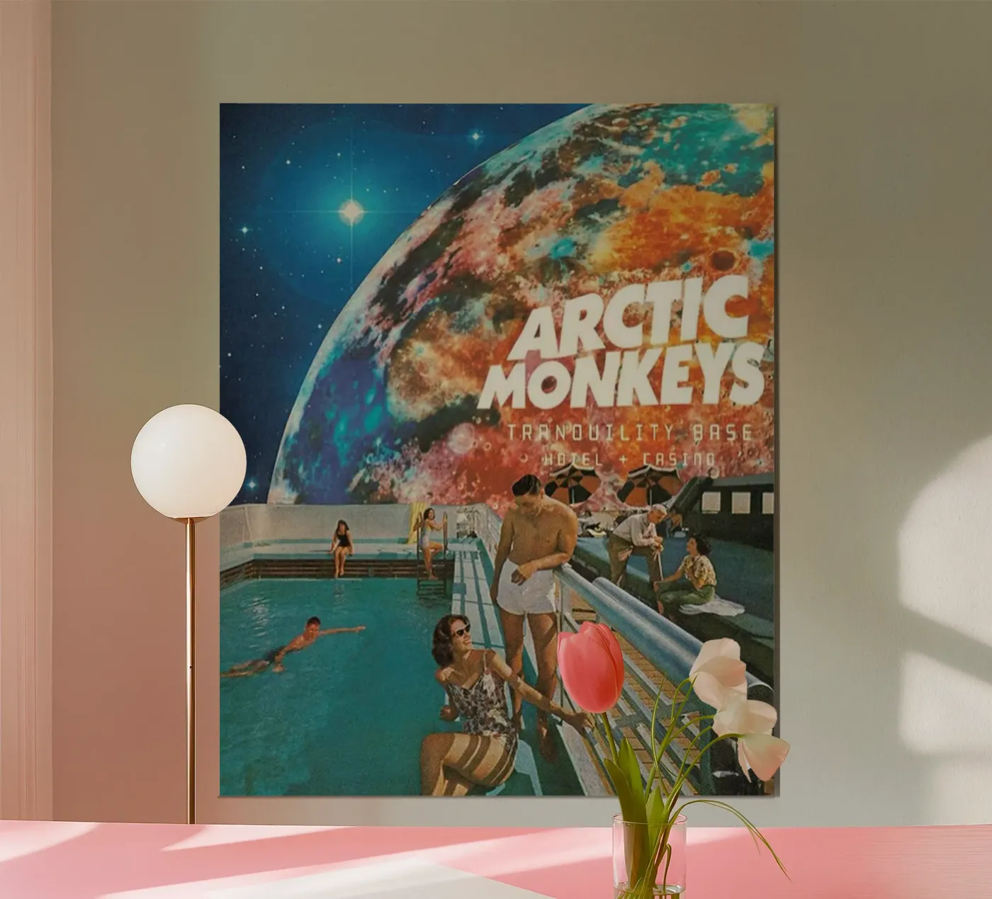 Arctic Space Pool poster by Alex happy shop