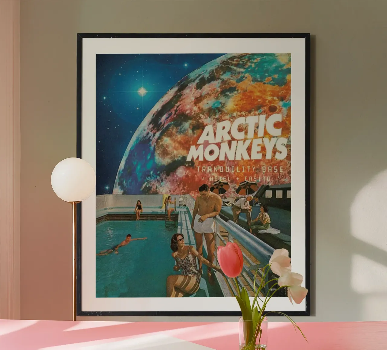 Poolruimte poster van Alex happy shop