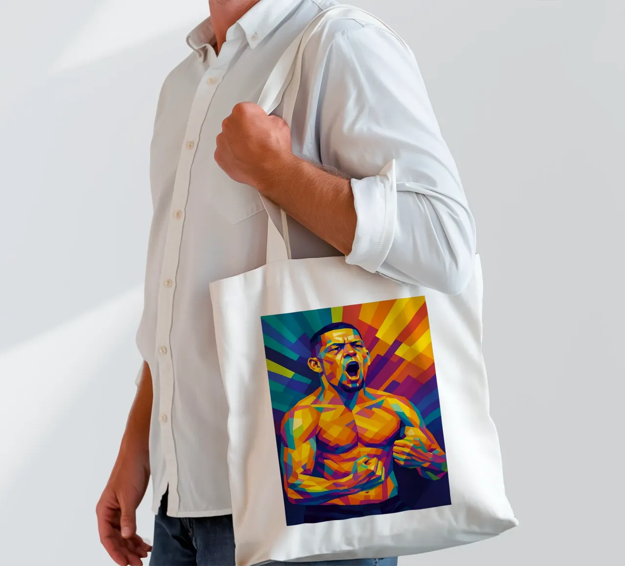 Nate Diaz borsa in juta da HopeStudio