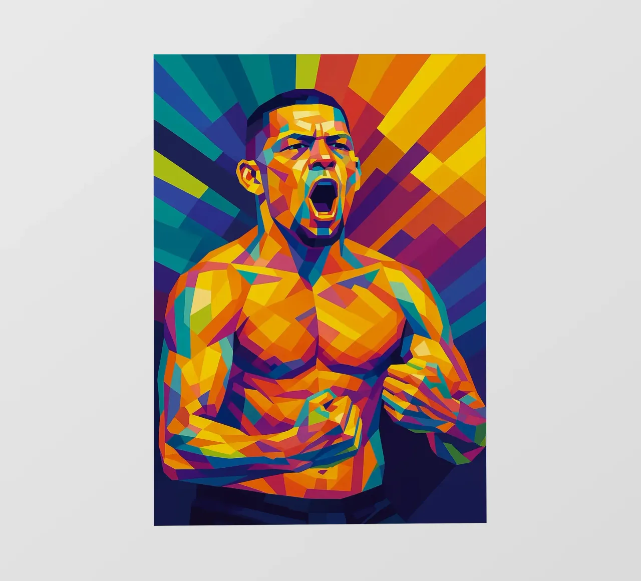 Nate Diaz telo in pvc da HopeStudio