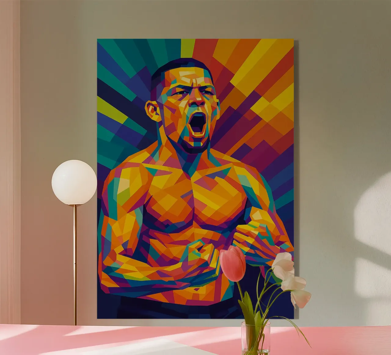 Nate Diaz plexiglass da HopeStudio