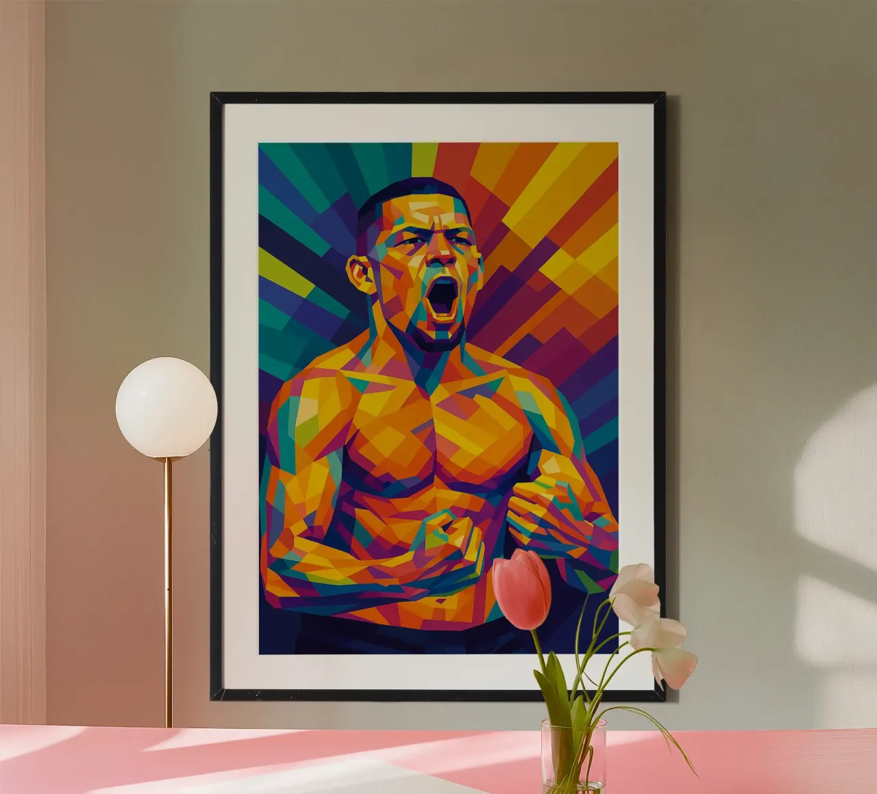 Nate Diaz carta hahnemühle da HopeStudio