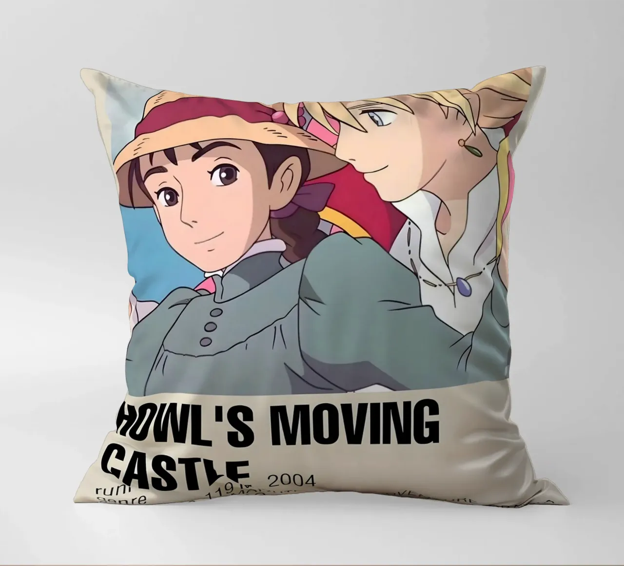 HOWL'S MOVING CASTLE  2004 cuscino da Totoya