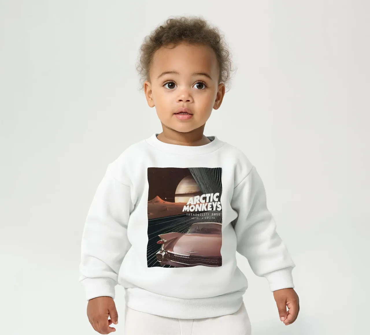 Auto artica sullo spazio felpa neonato da Alex happy shop