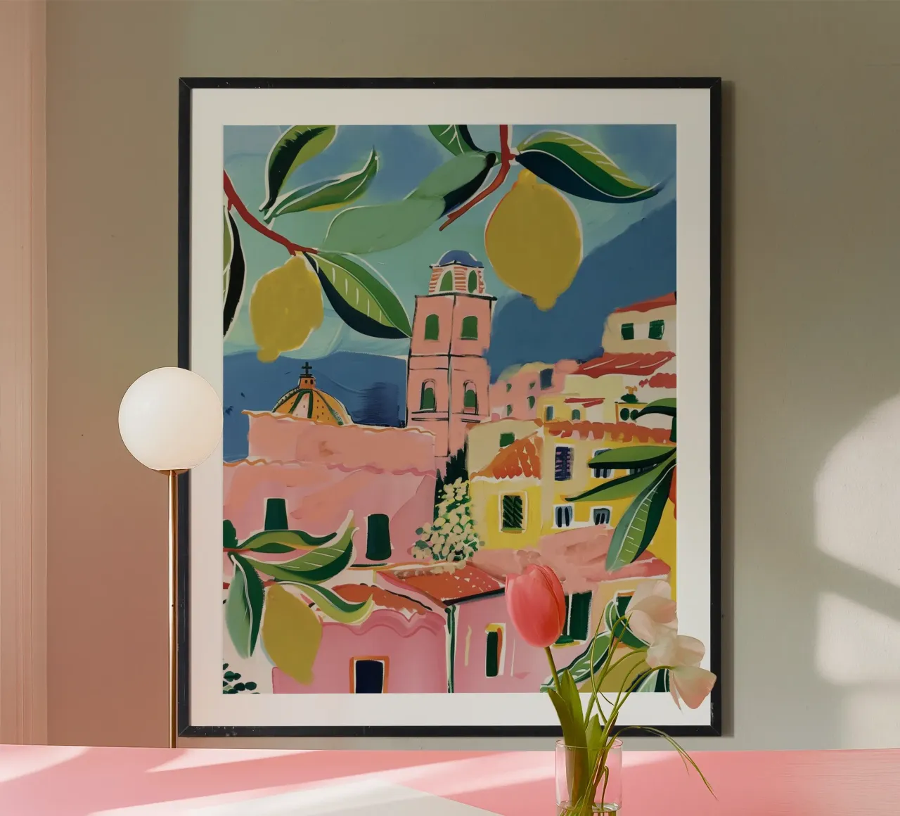 Italy Poster, Italian Print, La Dolce Vita, Positano carta hahnemühle da DolceVita