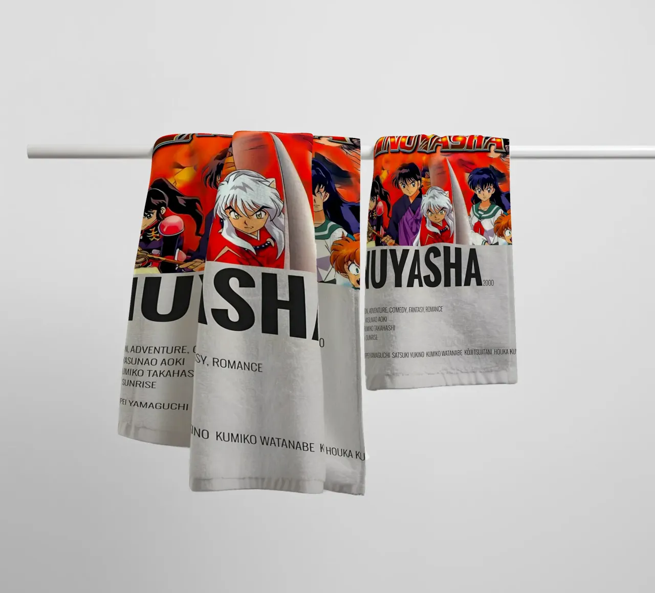 INUYASHA 2000 asciugamano da bagno da Totoya