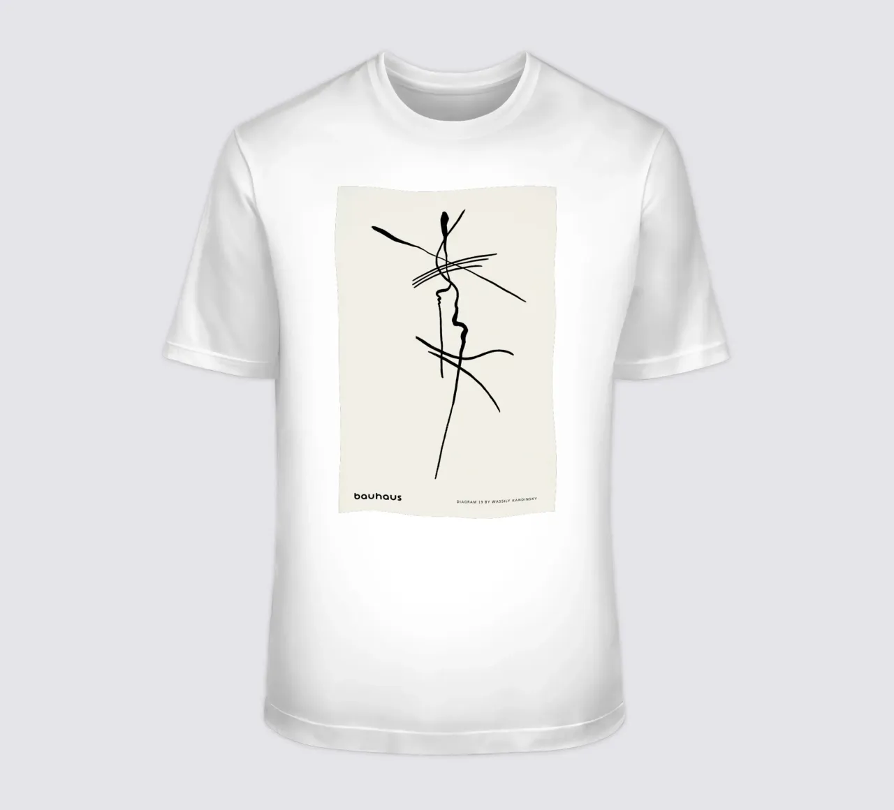 Kandinsky - Diagram 19 t-shirt da Vintage by JUNIQE