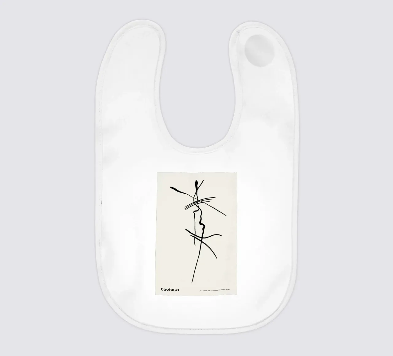 Kandinsky - Diagram 19 bavaglino da Vintage by JUNIQE