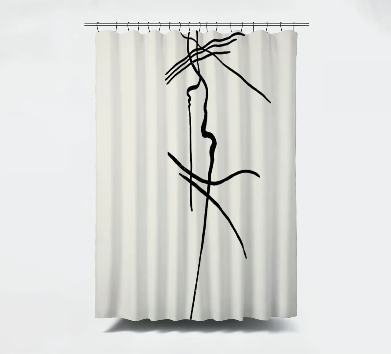 Kandinsky - Diagram 19 tenda da doccia da Vintage by JUNIQE