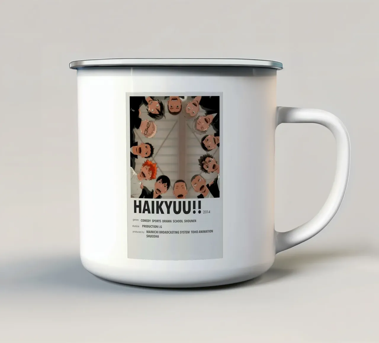 HAIKYUU!!  2014 tazza in smalto da Totoya