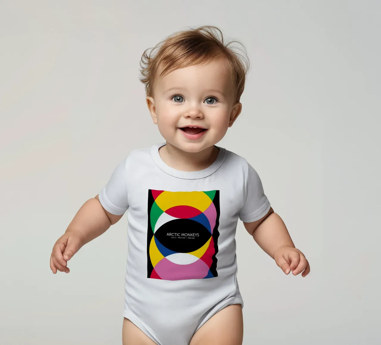 L'Artico a colori body neonato maniche corte da Alex happy shop