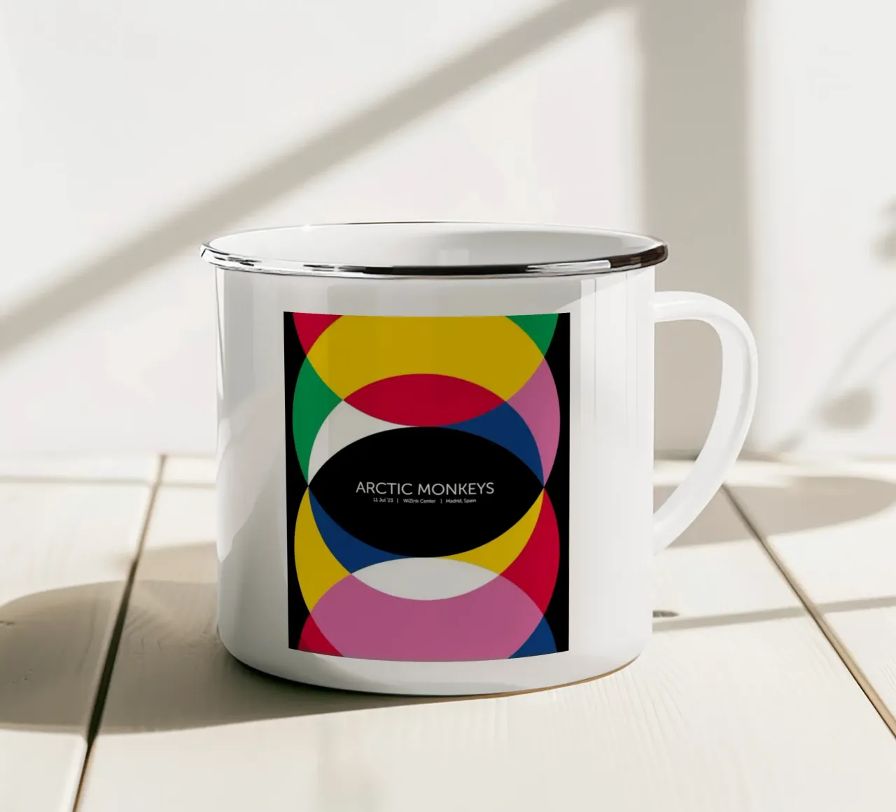L'Artico a colori tazza in smalto da Alex happy shop