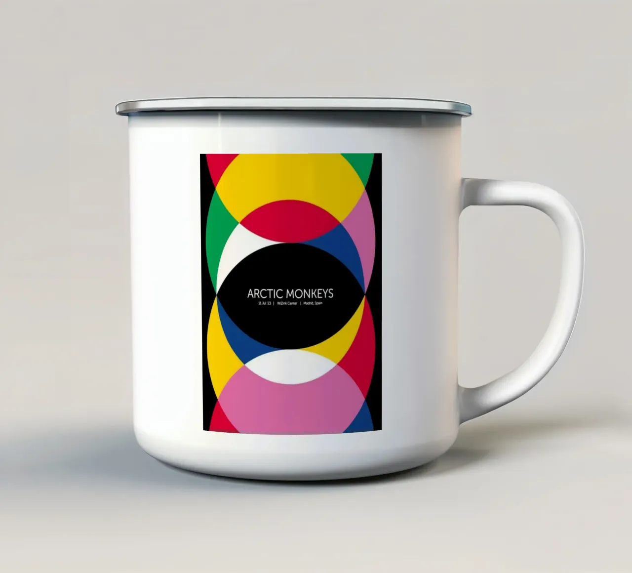 L'Artico a colori tazza in smalto da Alex happy shop