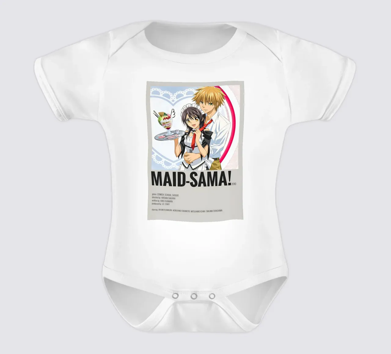 MAID-SAMA! 2010 body neonato maniche corte da Totoya